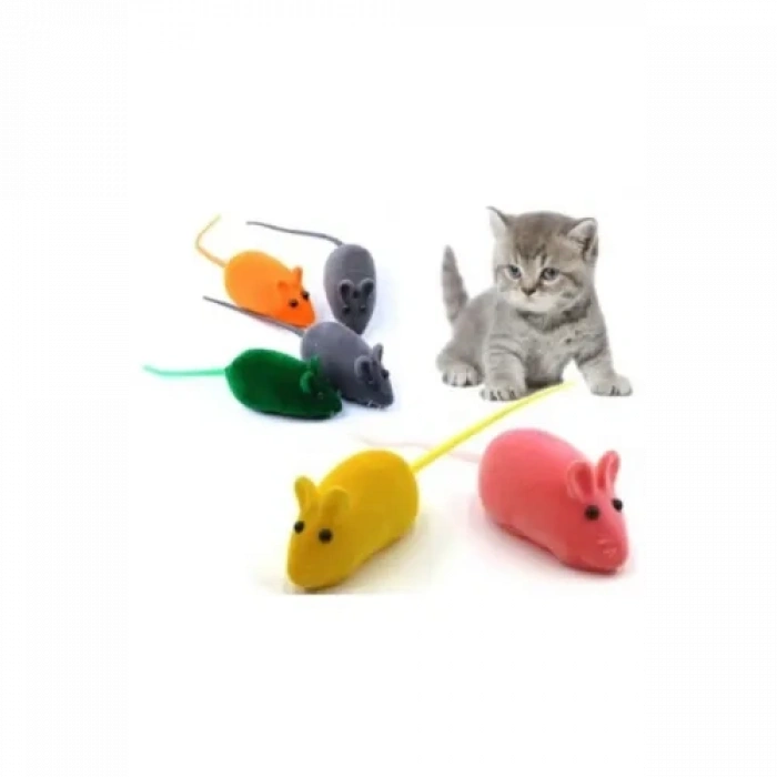 VipMarketim Kedi Eğitim Oyun Faresi 4 Adet