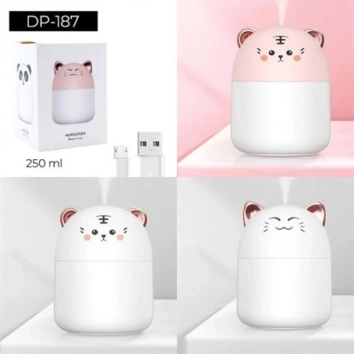 VipMarketim Kedi Tasarımlı Hava Nemlendirici