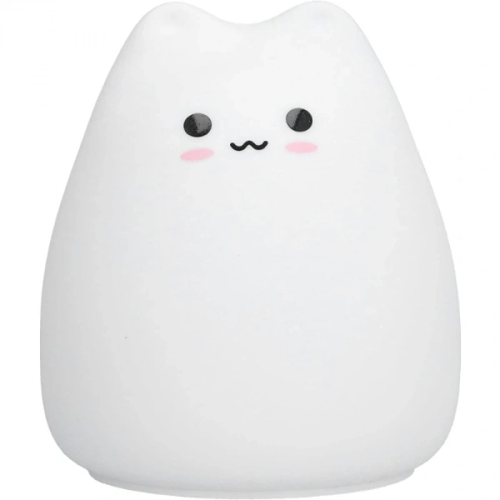 VipMarketim Kedi Tasarımlı Renk Değiştirebilen Dokunmatik Gece Lambası