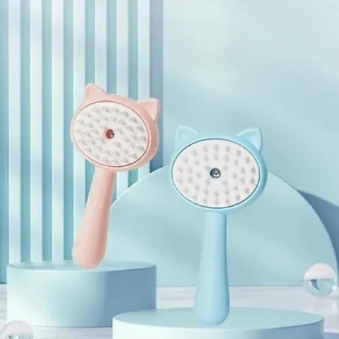 VipMarketim Kedi ve Köpekler İçin Buharlı Masaj Fırçası