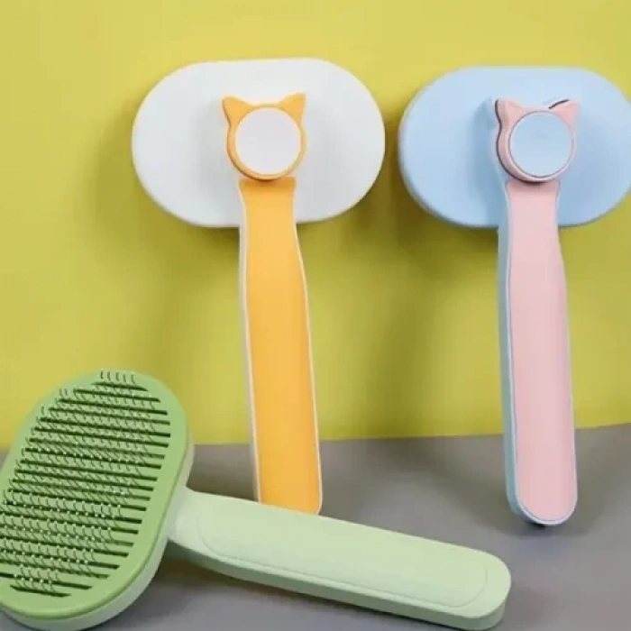 VipMarketim Kedi ve Köpekler İçin Kendini Temizleyen Tüy Fırçası