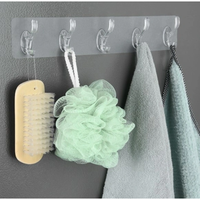 VipMarketim Kendinden Yapışkanlı Kancalı Askı Seti