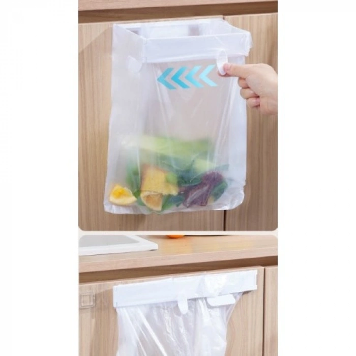 VipMarketim Kendinden Yapışkanlı Katlanabilir Çöp Poşeti Tutucu Aparat