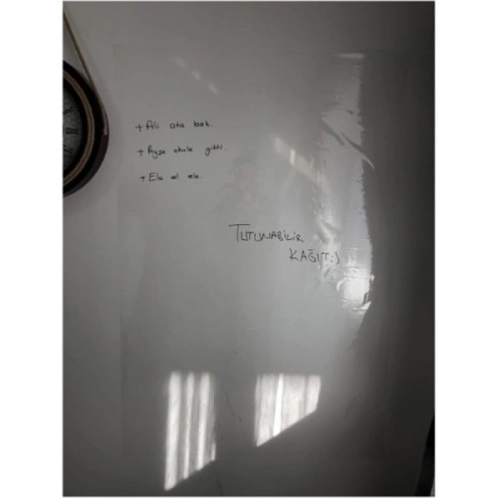 VipMarketim Kendinden Yapışkanlı Şeffaf Tahta Filmi - 5 Metre x 45 cm