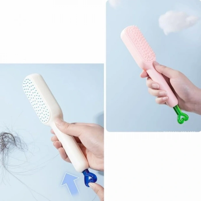 VipMarketim Kendini Temizleyen Saç Tarağı