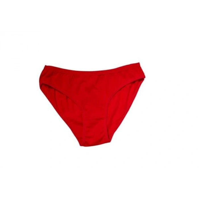 VipMarketim  Kırmızı Yılbaşı Desenli Hoo Hoo Hoo Pamuklu Külot