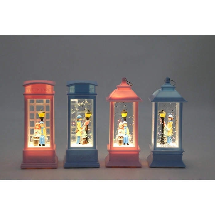 VipMarketim Kış Masalı Işıklı Kar Küresi