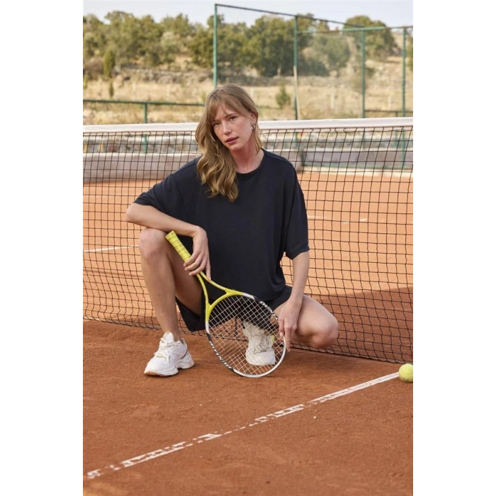 VipMarketim Kısa Kollu Bisiklet Yaka Alt Üst Takım