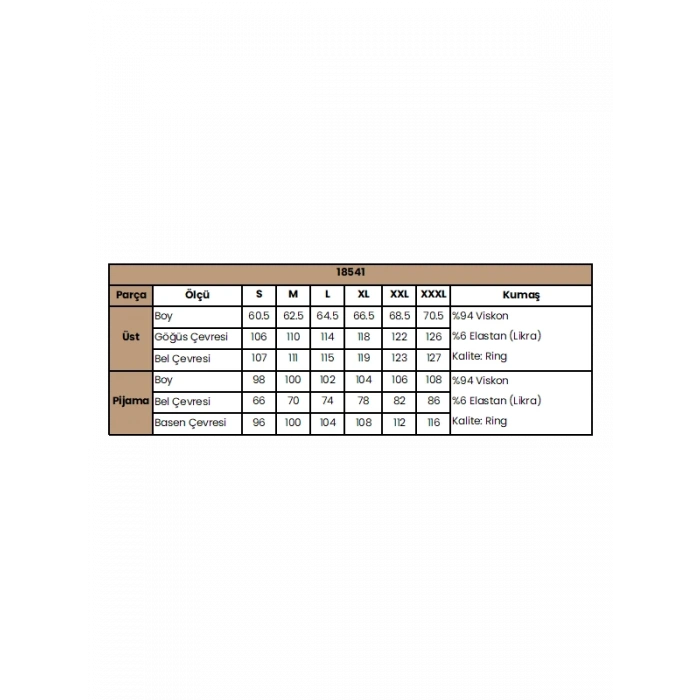 VipMarketim Kısa Kollu V Yakalı Dantelli Pijama Takımı