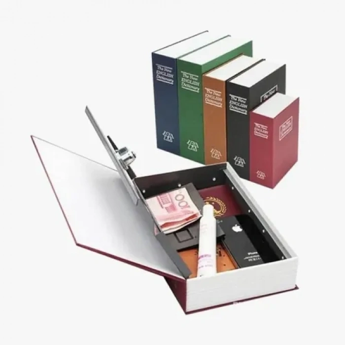 VipMarketim Kitap Görünümlü Kasa Kumbara