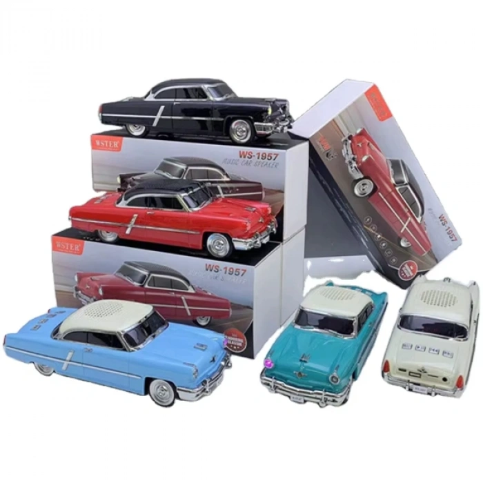 VipMarketim Klasik Araba Tasarımlı Bluetooth Hoparlör