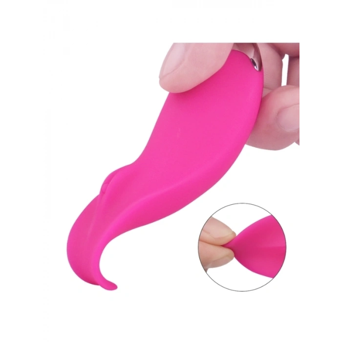 VipMarketim Klitoris Uyarıcı Dil Şeklinde Oral Vibratör