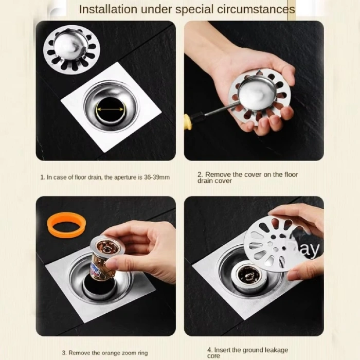 VipMarketim Koku ve Geri Akış Önleyici Gider Aparatı