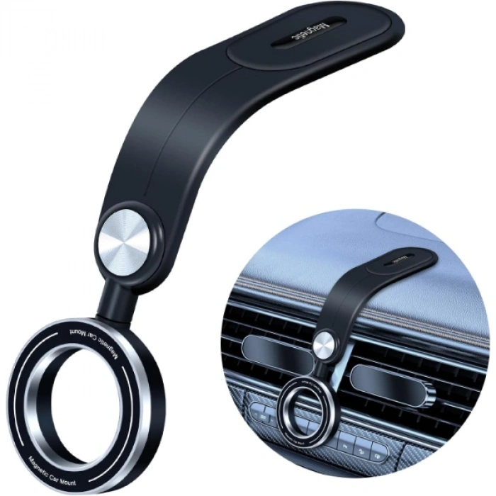 VipMarketim Kompakt Dayanıklı Manyetik Araç İçi Telefon Tutucu