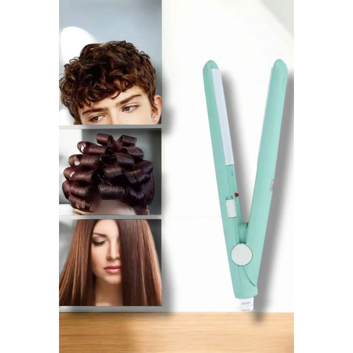 VipMarketim Kompakt ve Hafif: Elektriklenme Karşıtı Mini Saç Düzleştirici