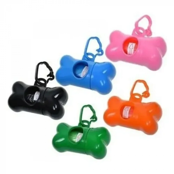 VipMarketim Köpek Dışkı Poşeti Seti (5+1 Kemik Aparatlı)