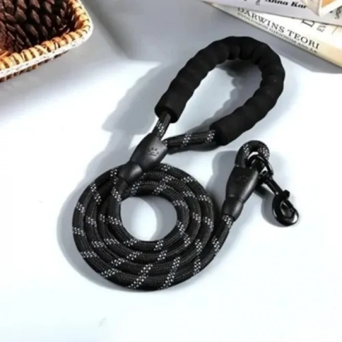 VipMarketim Köpekler İçin Reflektörlü Halat Gezdirme Tasması