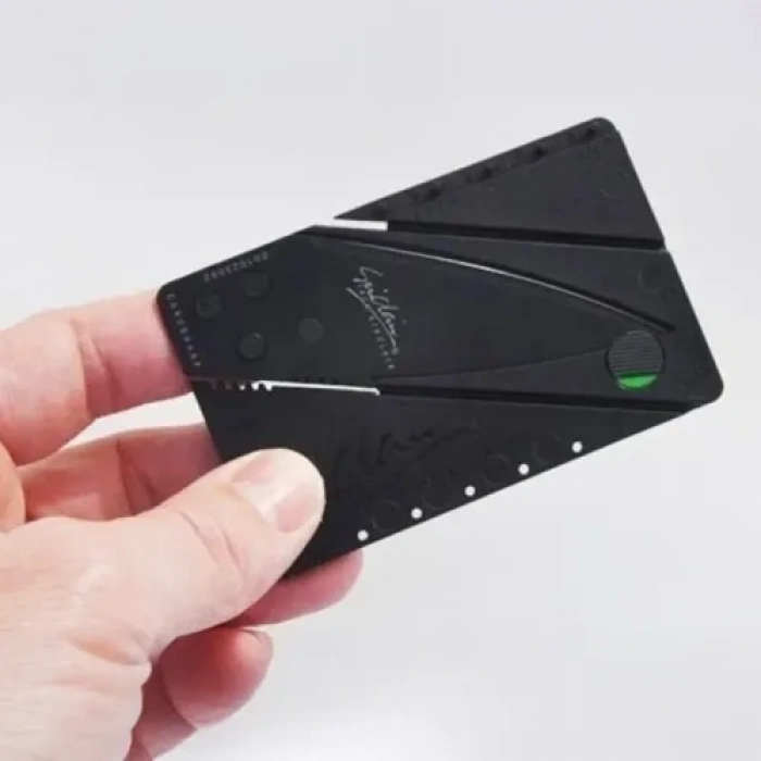 VipMarketim Kredi Kartı Şeklinde Katlanabilir Bıçak