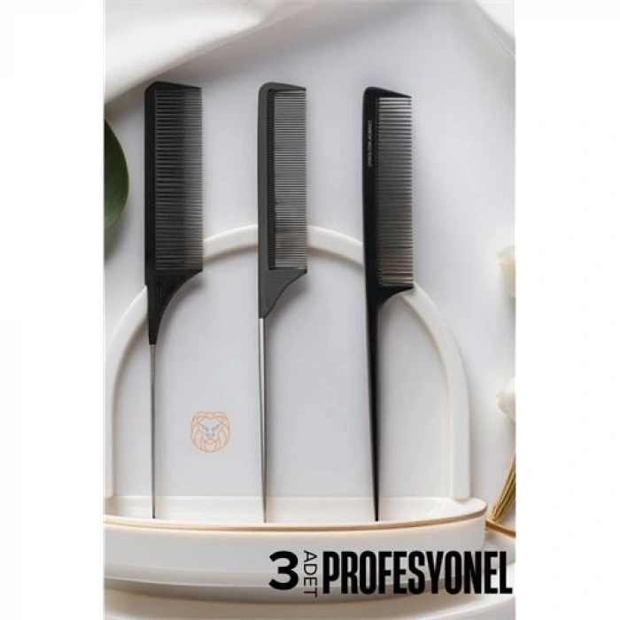VipMarketim Krepe Boya Tarağı Profesyonel 3 lü Set