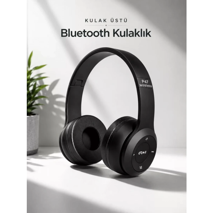 VipMarketim Kulak İçi Kablosuz Bluetooth Kulaklık Ekstra Bass ve Çok Yönlü Kullanım