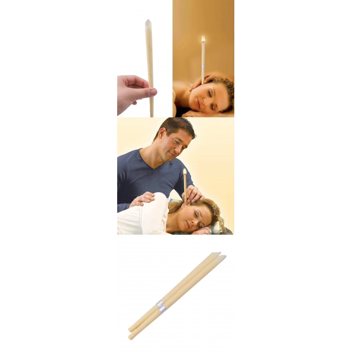 VipMarketim Kulak Temizlik Mumu 3 ÇİFT Liza Bataieva Design