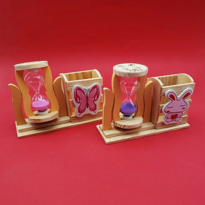 VipMarketim Kum Saati Kalemlik Kutulu