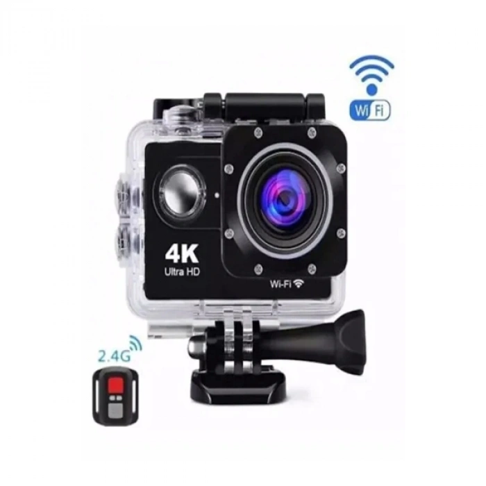 VipMarketim Kumandalı 4K Wi-Fi Aksiyon Kamerası