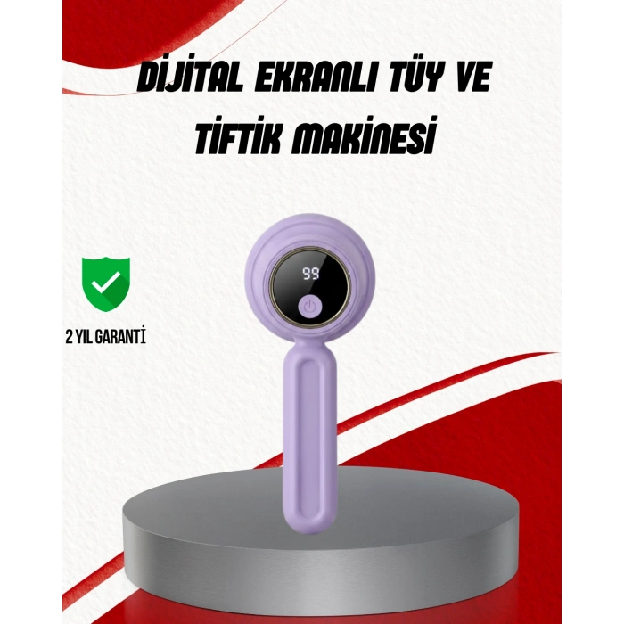 VipMarketim Kumaş Tüy Alma Makinesi Geniş Başlıklı Güçlü Temizlik