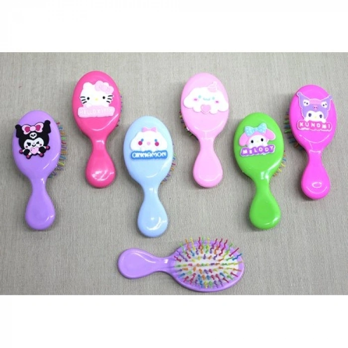 VipMarketim Kuromi, Hello Kitty, Cinnamon, My Melody Saç Tarağı
