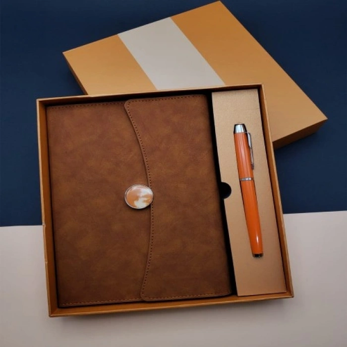 VipMarketim Kutulu Defter Kalem Set