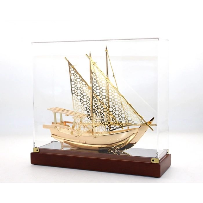 VipMarketim Kutulu Pirinç Gemi Büyük Boy