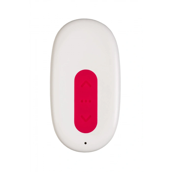 VipMarketim Leroina Choppy Uzaktan Kumandalı Mini Vibratör, Silikon, Pembe, 21 Cm