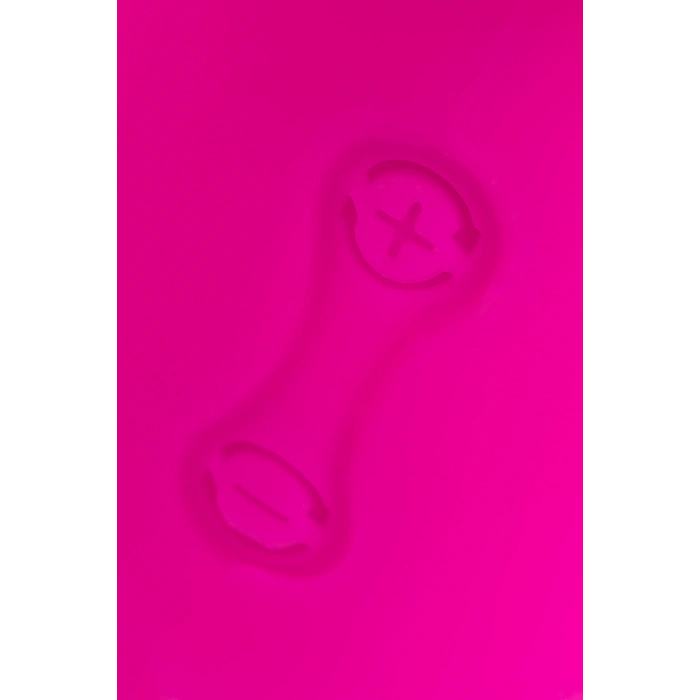 VipMarketim LEROİNA klitoral stimülatörlü vibratör, silikon, pembe, 19 cm