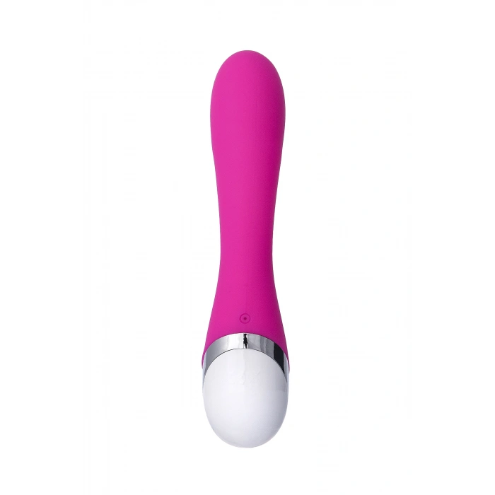 VipMarketim LEROİNA klitoral stimülatörlü vibratör, silikon, pembe, 19 cm