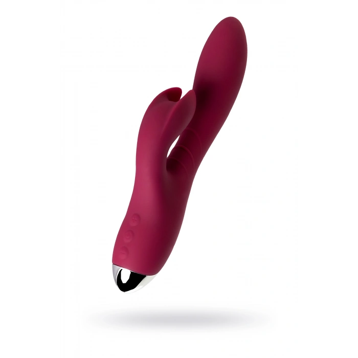 VipMarketim LEROİNA Mion  Vibratör, silikon, bordo, 22 cm