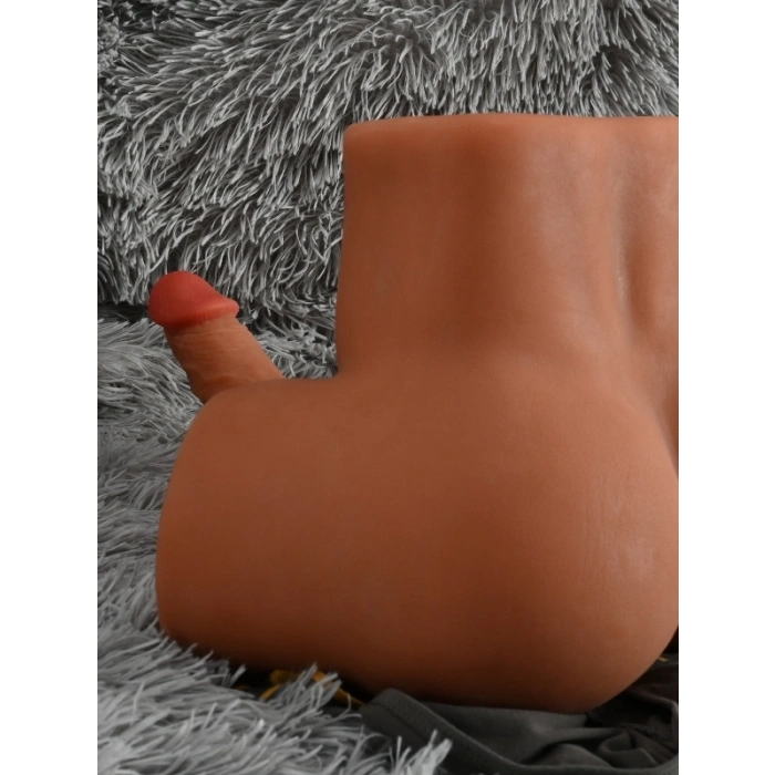 VipMarketim L-Join Gerçekçi 5.3 Kg Trans Kalça Vajina Mastürbatör Dildo