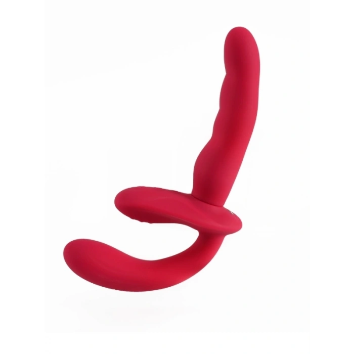 VipMarketim L-Join Strapless Vibratör – 10 Farklı Titreşim Modu, Uzaktan Kumandalı, Şarjlı G Nokta Uyarıcılı Tasarım