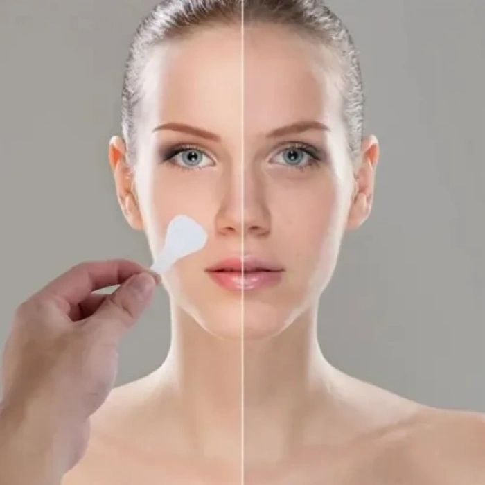 VipMarketim Lastikli Yüz Kaş Göz Boyun Gerdirme Bantları (40 Adet)