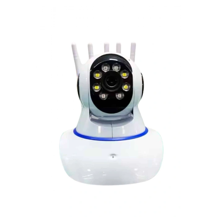 VipMarketim LED Aydınlatmalı 5 Antenli Motorlu 1080P Wifi Kamera Sensörlü