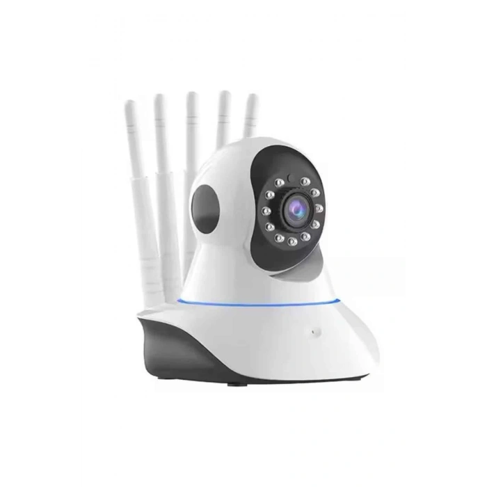 VipMarketim LED Aydınlatmalı 5 Antenli Motorlu 1080P Wifi Kamera Sensörlü