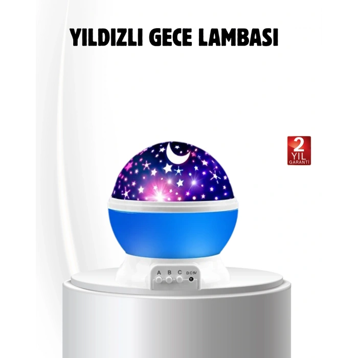 VipMarketim LED Gece Lambası 6 Renk Seçenekli Yumuşak Işıklı Uyku Yardımcı Lamba