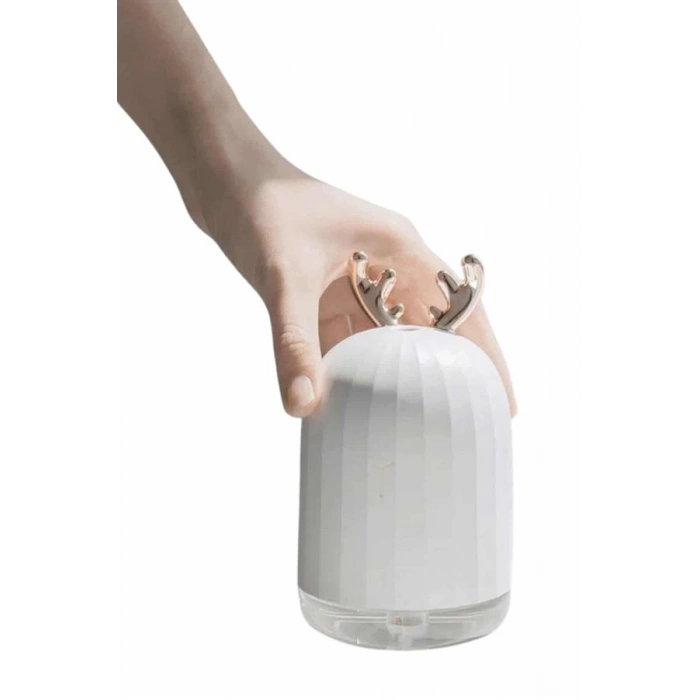 VipMarketim Led Işıklı Hava Nemlendirici Buhar Makinesi Dekoratif Aromaterapi