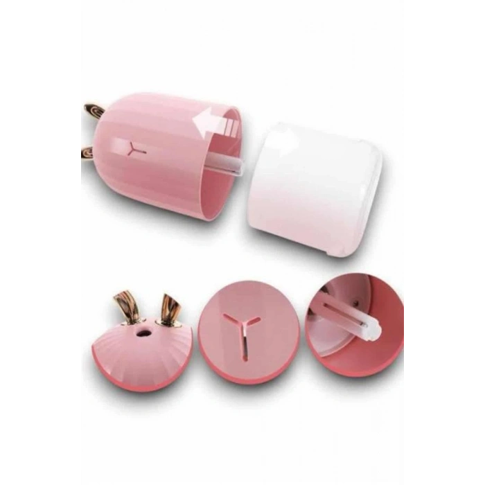 VipMarketim Led Işıklı Hava Nemlendirici Buhar Makinesi Dekoratif Aromaterapi