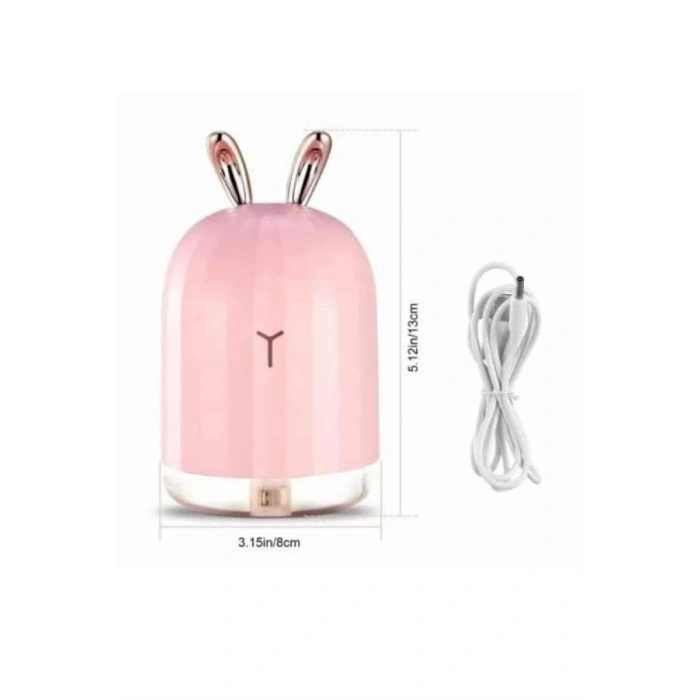 VipMarketim Led Işıklı Hava Nemlendirici Buhar Makinesi Dekoratif Aromaterapi