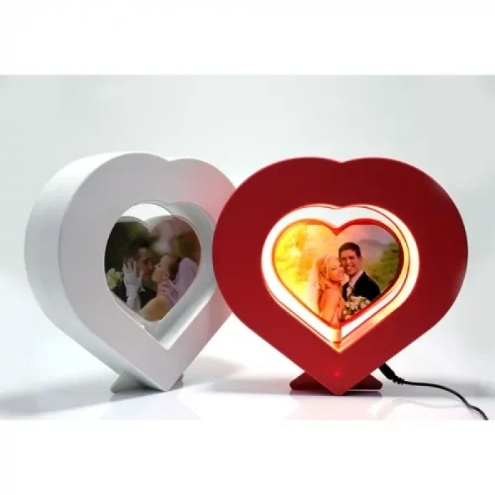 VipMarketim Ledli Kalpli Çerçeve