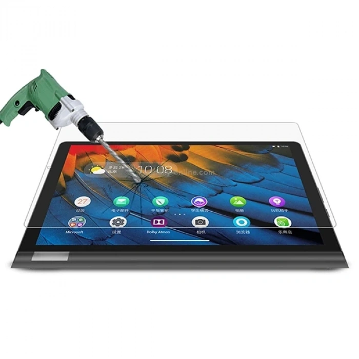 VipMarketim Lenovo Yoga Tab 5 10.1 Tempered Kırılmaz Cam Ekran Koruyucu-(5775)