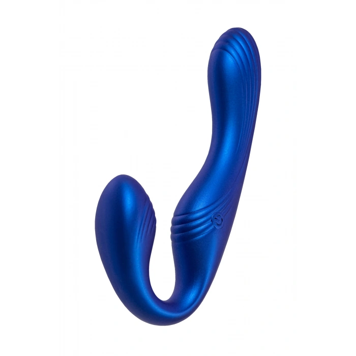 VipMarketim L’Eroina APP ARDEE Kemer Gerektirmeyen Strapon, Uygulama ve Kumandadan Kontrollü, Silikon, Mavi, 31