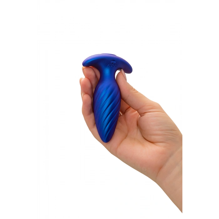 VipMarketim L’eroina App Closs Uygulama Ve Kumandadan Kontrollü Anal Vibratör, Silikon, Mavi, 10.5 Cm