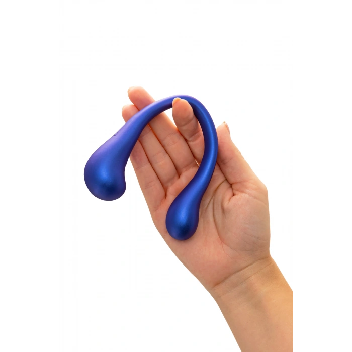 VipMarketim L’eroina App Inefy Çok Fonksiyonlu Vibratör, Kumanda Ve Uygulama Kontrollü, Silikon, Mavi, 26.5 Cm