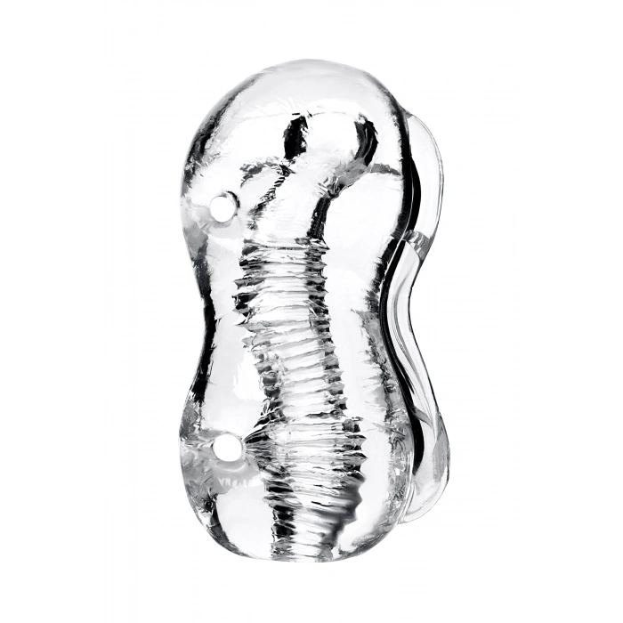 VipMarketim Lingam Masturbator Indira, Tpe, Şeffaf, 14 Cm